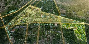 Vị trí tổng thể Vinhomes Saigon Park Hóc Môn