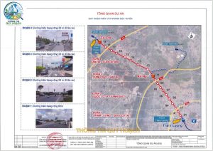 Bản đồ hướng tuyến Metro số 2 kéo dài từ Tham Lương đến ranh Tây Ninh